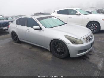  Salvage INFINITI G37