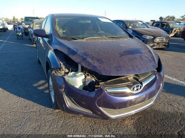  Salvage Hyundai ELANTRA