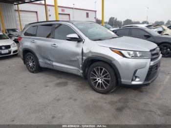  Salvage Toyota Highlander