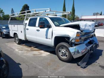  Salvage Chevrolet Silverado 2500