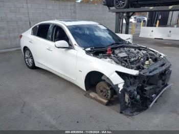  Salvage INFINITI Q50