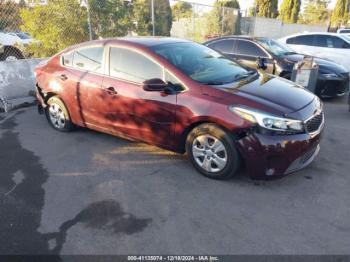  Salvage Kia Forte