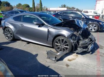  Salvage Lexus Rc