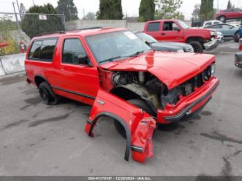  Salvage Chevrolet Blazer