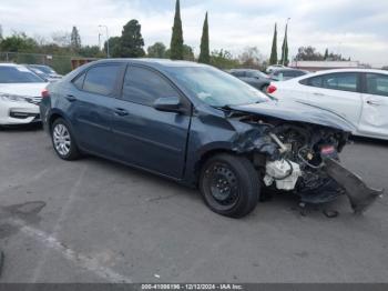  Salvage Toyota Corolla