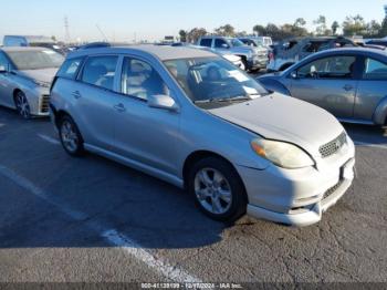  Salvage Toyota Matrix