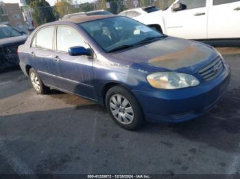  Salvage Toyota Corolla