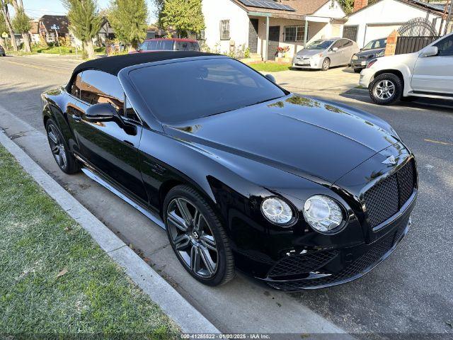  Salvage Bentley Continental Gt