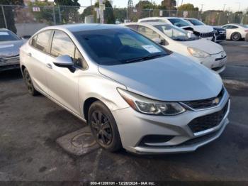  Salvage Chevrolet Cruze