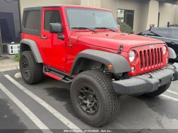  Salvage Jeep Wrangler