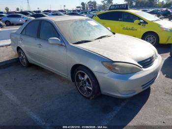  Salvage Toyota Camry