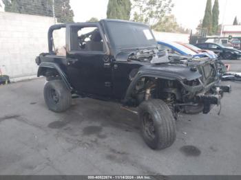  Salvage Jeep Wrangler