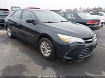  Salvage Toyota Camry