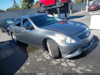  Salvage INFINITI G37