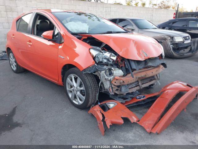  Salvage Toyota Prius c