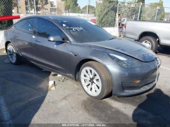  Salvage Tesla Model 3