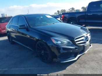  Salvage Mercedes-Benz E-Class