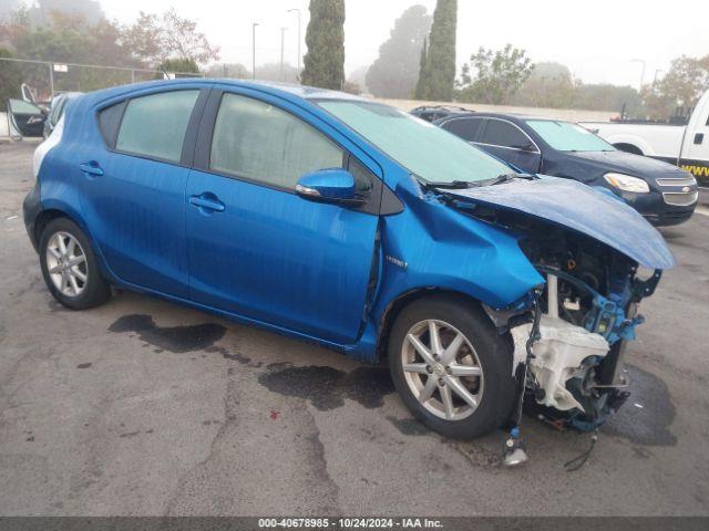  Salvage Toyota Prius c