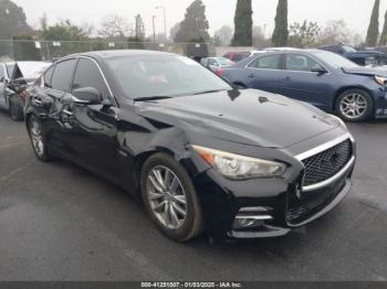  Salvage INFINITI Q50 Hybrid