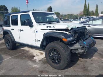  Salvage Jeep Wrangler