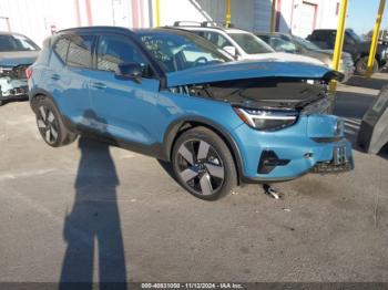  Salvage Volvo Xc40 Recharge Pure Electr