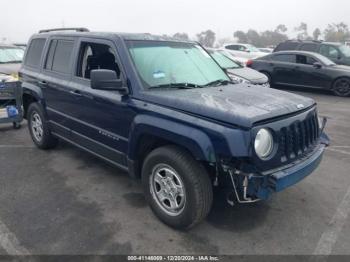  Salvage Jeep Patriot