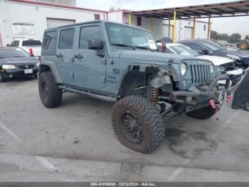  Salvage Jeep Wrangler