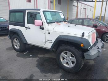  Salvage Jeep Wrangler