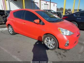  Salvage Toyota Prius c