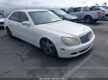  Salvage Mercedes-Benz S-Class