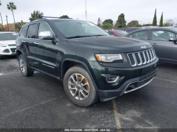  Salvage Jeep Grand Cherokee