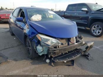  Salvage Toyota Corolla