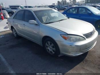  Salvage Toyota Camry