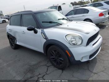  Salvage MINI Cooper S Countryman