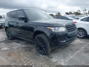  Salvage Land Rover Range Rover