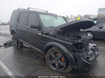  Salvage Land Rover LR4