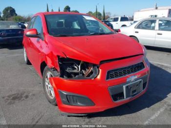  Salvage Chevrolet Sonic