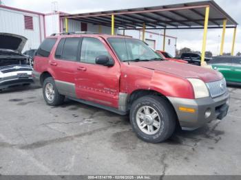  Salvage Mercury Mountaineer