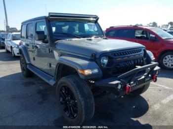  Salvage Jeep Wrangler