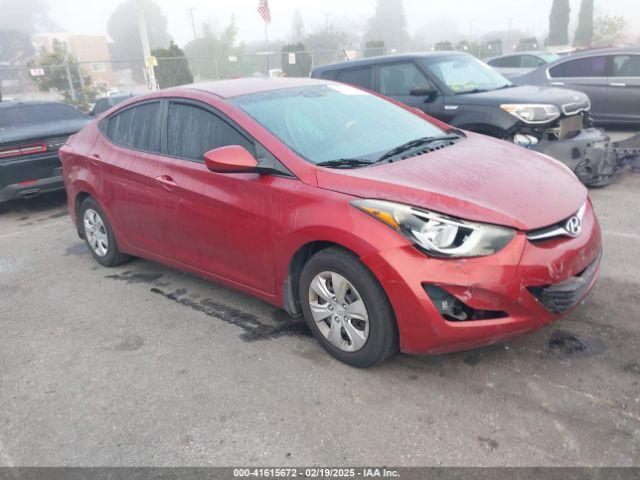  Salvage Hyundai ELANTRA