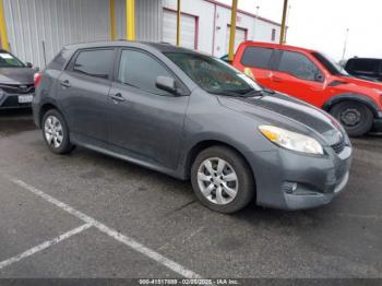  Salvage Toyota Matrix