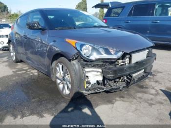  Salvage Hyundai VELOSTER