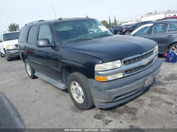  Salvage Chevrolet Tahoe