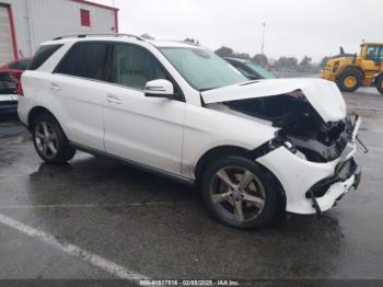  Salvage Mercedes-Benz GLE