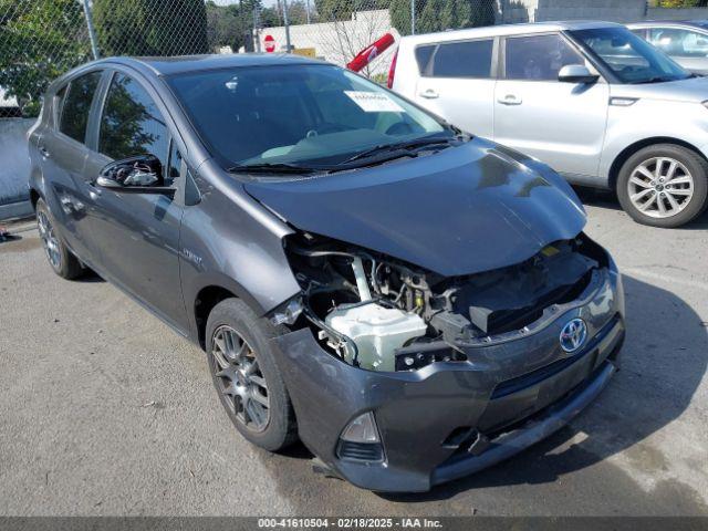  Salvage Toyota Prius c