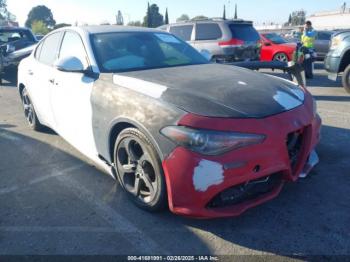  Salvage Alfa Romeo Giulia