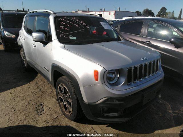  Salvage Jeep Renegade