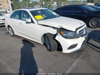  Salvage Mercedes-Benz E-Class