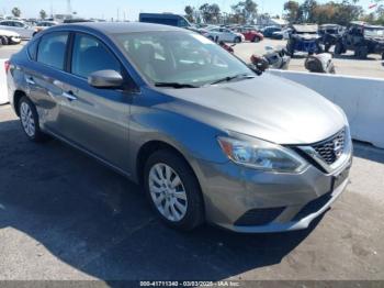  Salvage Nissan Sentra