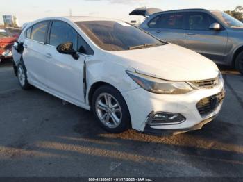  Salvage Chevrolet Cruze